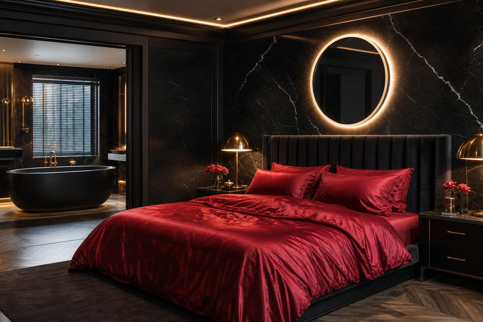 Dark Luxury Rooms