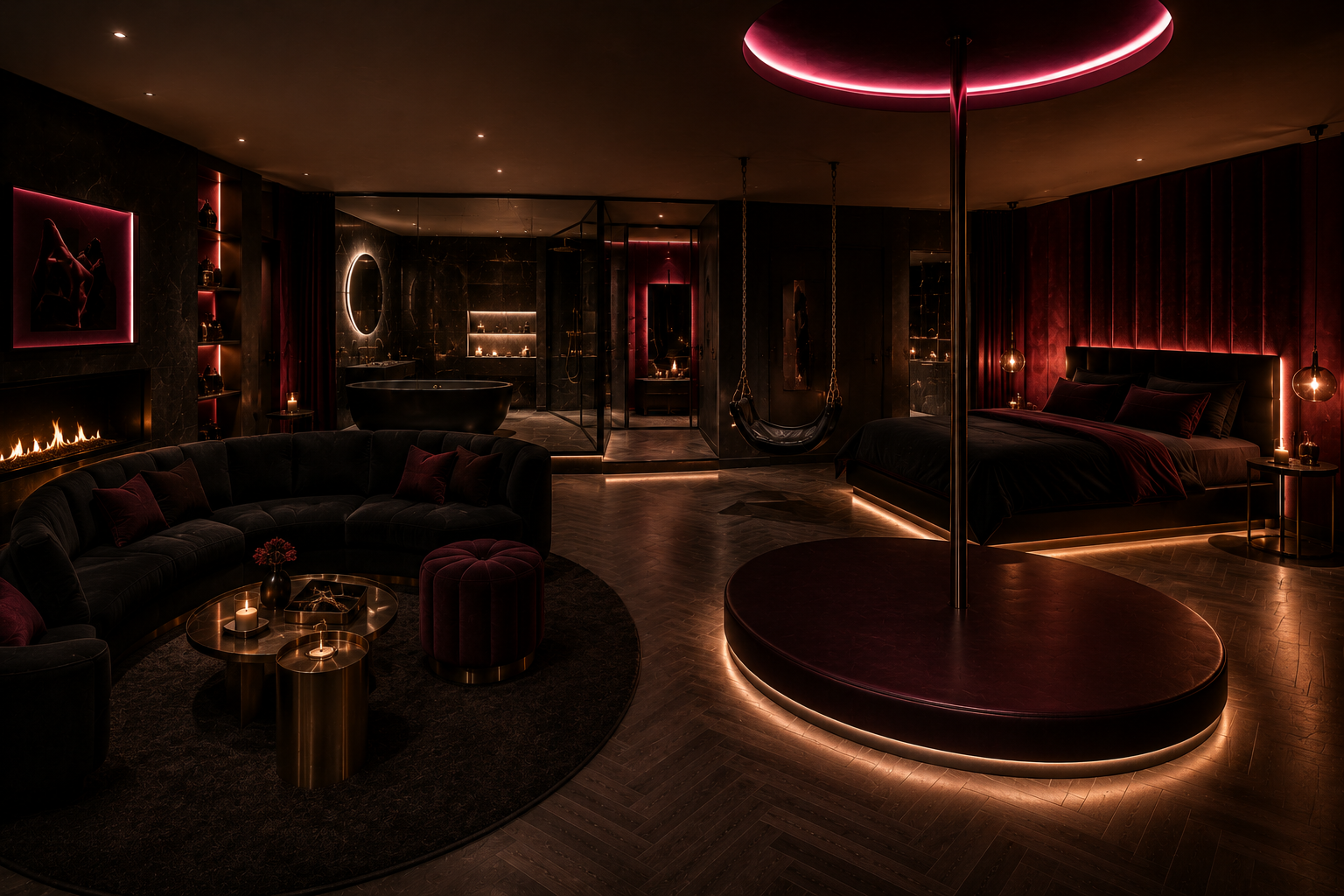 Sfeervolle luxe privésuite